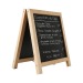 Staffelei Klappbarer Schiefertisch H.35xB.30xT.28 Buche C. Geschäftsgeschenk