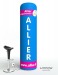 Colonne automatique 220cm, colonne gonflable Werbung