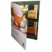 Dépliant A5 avec sachet de thé, boîte de thé et sachet de thé Werbung
