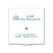 Disque de stationnement carton 15 x 15 cm Geschäftsgeschenk