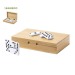 Jeu de domino dans un coffret bambou Geschäftsgeschenk