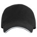 Casquette de 5 panneaux avec visière sandwish en contraste Geschäftsgeschenk