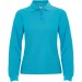 ESTRELLA WOMAN L/S - Polo manches longues, col et poignets en côte 1x1, Patte de boutonnage 3 boutons ton sur ton, polo femme Werbung