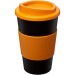 Gobelet isolant Americano® 350ml avec bandeau antidérapant, Mug de voyage isolant Werbung