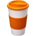 Gobelet isolant Americano® 350ml avec bandeau antidérapant, Mug de voyage isolant Werbung
