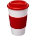 Gobelet isolant Americano® 350ml avec bandeau antidérapant, Mug de voyage isolant Werbung