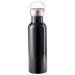800ml Metallkolben mit Bambusstopfen, diverse Feldflasche Werbung