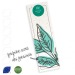 Grand marque pages en papier de graines - 225g, Sachet de graine Werbung