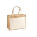 Grand sac en toile de jute, Sac en toile de jute Werbung