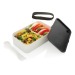 Lunchbox mit Löffel in rPP GRS Geschäftsgeschenk