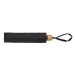 Mini-Regenschirm 20.5" rPET 190T Bambusgriff Impact AWARE, Nachhaltiger Regenschirm Werbung