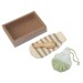 Mini set exfoliant, Coffret et accessoire de bain Werbung