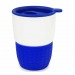 Mug isolant en porcelaine 30cl, mug et gobelet à couvercle Werbung