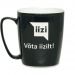Mug carré en porcelaine 38cl Geschäftsgeschenk