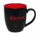 Klassischer Becher 30cl bella, Tasse aus Porzellan Werbung