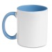 Bunte Tasse, Tasse mit vierfarbigem Fotodruck Werbung
