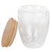 Mug en verre double paroi 35cl, Mug en verre Werbung