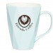Moderne Tasse 28cm geo, Tasse aus Porzellan Werbung