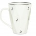 Moderne Tasse 28cm geo Geschäftsgeschenk