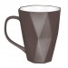 Moderne Tasse 28cm geo, Tasse aus Porzellan Werbung