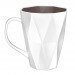 Moderne Tasse 28cm geo Geschäftsgeschenk