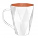 Moderne Tasse 28cm geo Geschäftsgeschenk