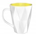 Moderne Tasse 28cm geo Geschäftsgeschenk