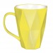 Moderne Tasse 28cm geo, Tasse aus Porzellan Werbung