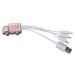 Multicable Usb Pvc 2D Geschäftsgeschenk