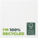 Mémos autocollants recyclés 75x75mm Sticky-Mate®, gadget écologique recyclé ou bio Werbung