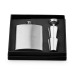 Set de bouteilles et verres, flasque Werbung