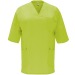 PANACEA - Unisex-Bluse mit kurzen Ärmeln und gekreuztem V-Ausschnitt, Bluse Werbung
