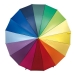 Parapluie golf "Rainbow Sky", parapluie golf Werbung