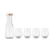 PICCADILLY Trinkset aus recyceltem Glas, Karaffe Werbung