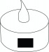 Pile bouton LED Tea time, Bougie électroniques à LED Werbung