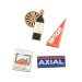 Pin's premium, Kunstharz mit Oberflächenstruktur - 25-29 mm Geschäftsgeschenk