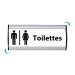 Schild Signa Budget Alu-Sign 52 x 210 mm Geschäftsgeschenk