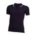 Kontrastreiches Damen-Poloshirt mit kurzen Ärmeln, Damenpoloshirt Werbung