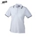 Kontrastreiches Damen-Poloshirt mit kurzen Ärmeln Geschäftsgeschenk