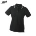 Kontrastreiches Damen-Poloshirt mit kurzen Ärmeln Geschäftsgeschenk