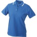 Kontrastreiches Damen-Poloshirt mit kurzen Ärmeln Geschäftsgeschenk