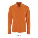 Polo manches longues ajusté 180g PERFECT, textile Sol's Werbung