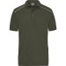 Polo Workwear Bio - James Nicholson, Polo en coton bio Werbung