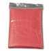 Poncho transluzente Farbe, Poncho oder wasserdichte Jacke Werbung