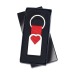 Porte-clés coeur en métal, porte-clés en métal sur stock Werbung