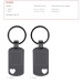 Porte-clés coeur, porte-clés en métal sur stock Werbung