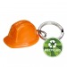 Porte-clés Casque recyclé, Porte-clés recyclé Werbung