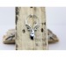 Porte-clés cerf design, porte-clés en métal sur stock Werbung