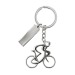 Fahrrad-Schlüsselanhänger. Geschäftsgeschenk
