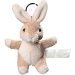 Kaninchen Plüsch Schlüsselanhänger. Geschäftsgeschenk